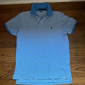 Ralph Lauren blue and white polo